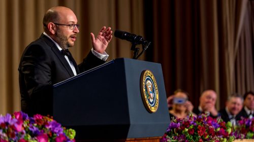 White House Correspondents Association dinner in Washington DC. 20160430 (Photo by Mary F. Calvert )
